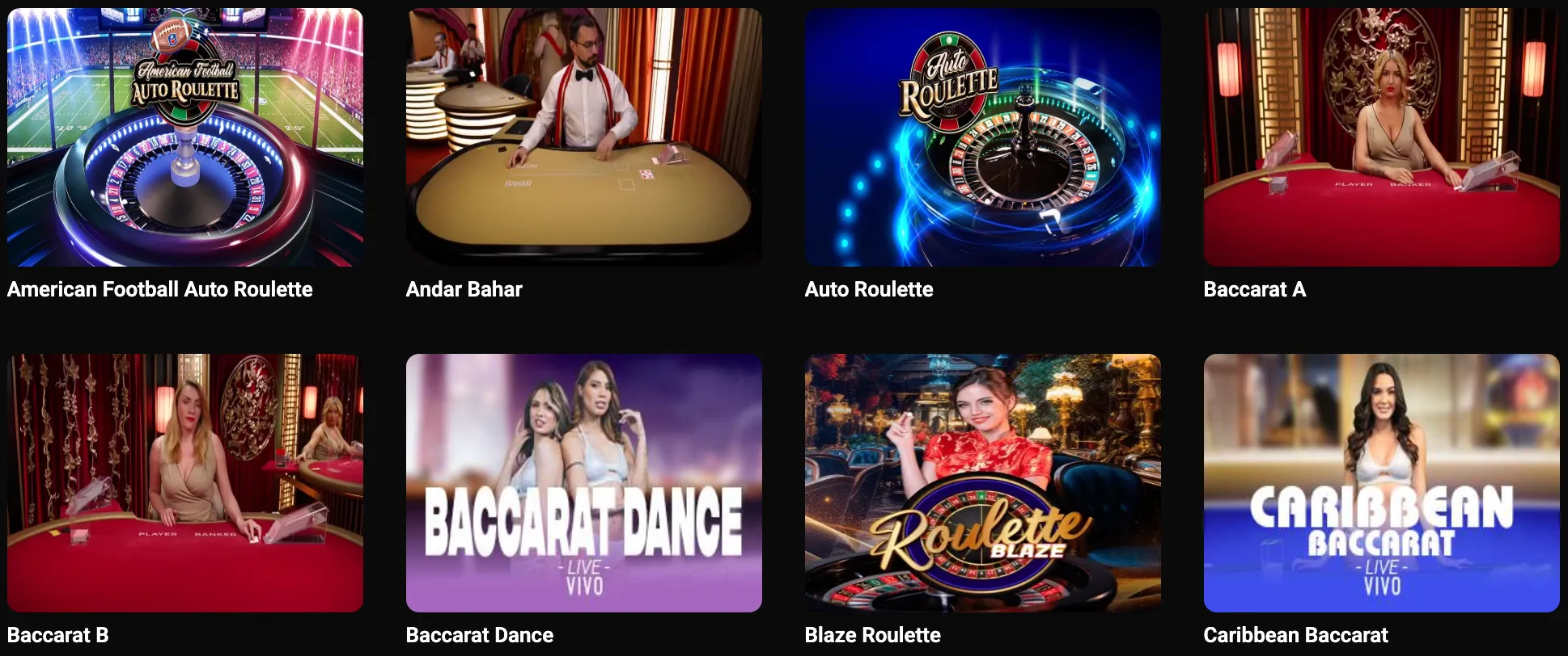 Live Casino MegaWin